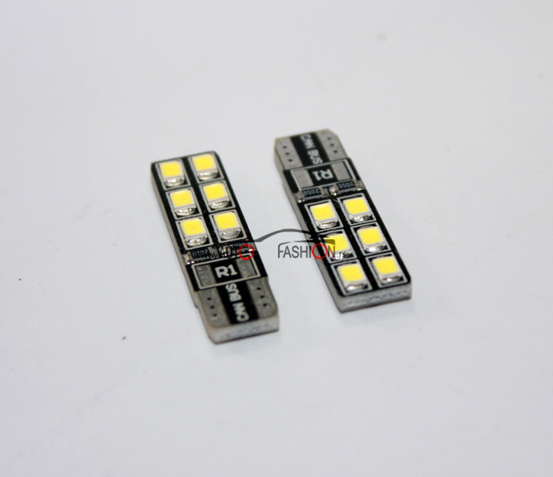 LED sijalica T10 W5W 12 SMD – pločasta