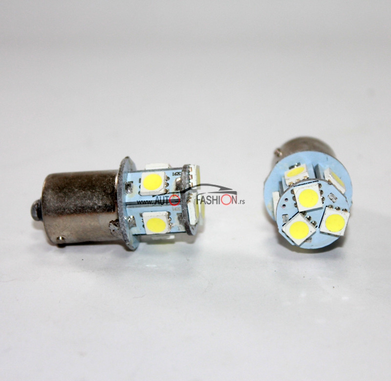 LED sijalica BA15S P21W  8 smd 24V