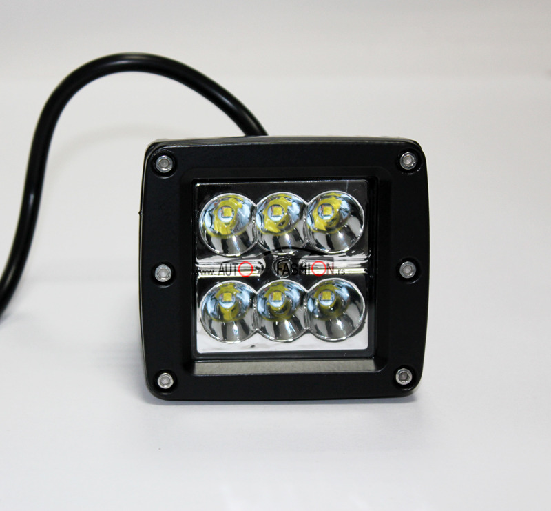 LED BAR 18W mini KOCKA 12/24V