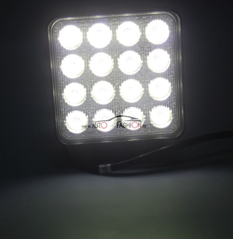 LED FAR 48W četvrtasti DEBELI E standard