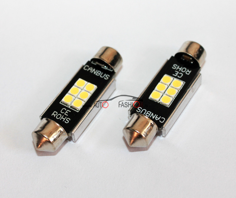 LED sijalica Festoon C10W C5W 41mm CANBUS 6 smd PREMIUM