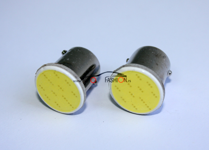 LED sijalica BA15S P21W COB