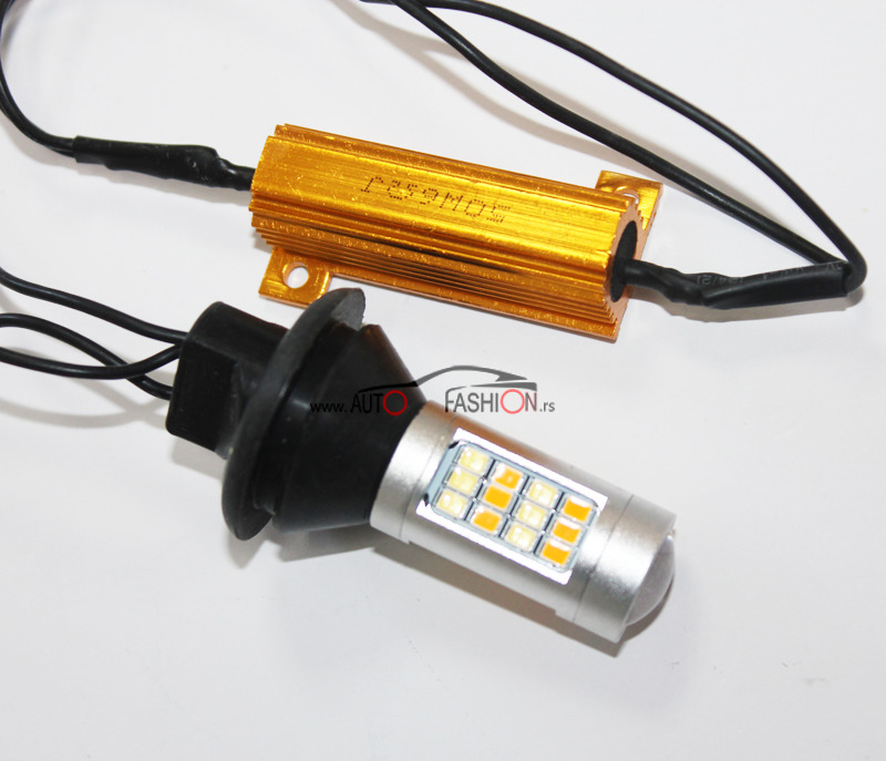 LED sijalica BA15S P21W CANBUS set za migavac