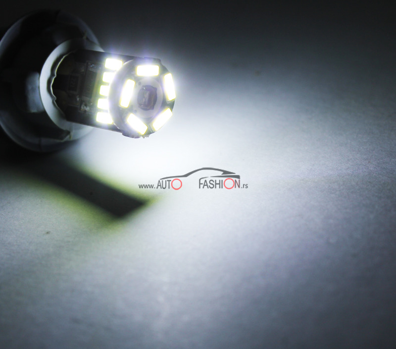 LED sijalica T10 – 15 dioda /crna/ CANBUS