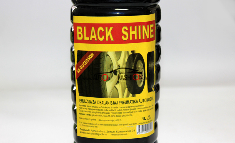 Glicerinsko ulje za sjaj pneumatika / BLACK SHINE 1l