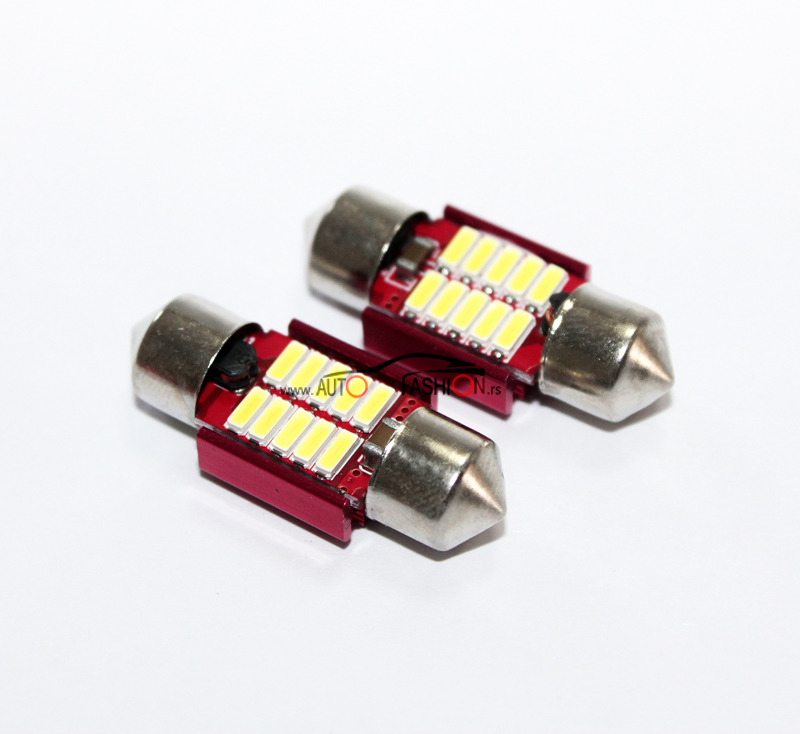 LED sijalica Festoon C10W C5W 31mm CANBUS 10 smd