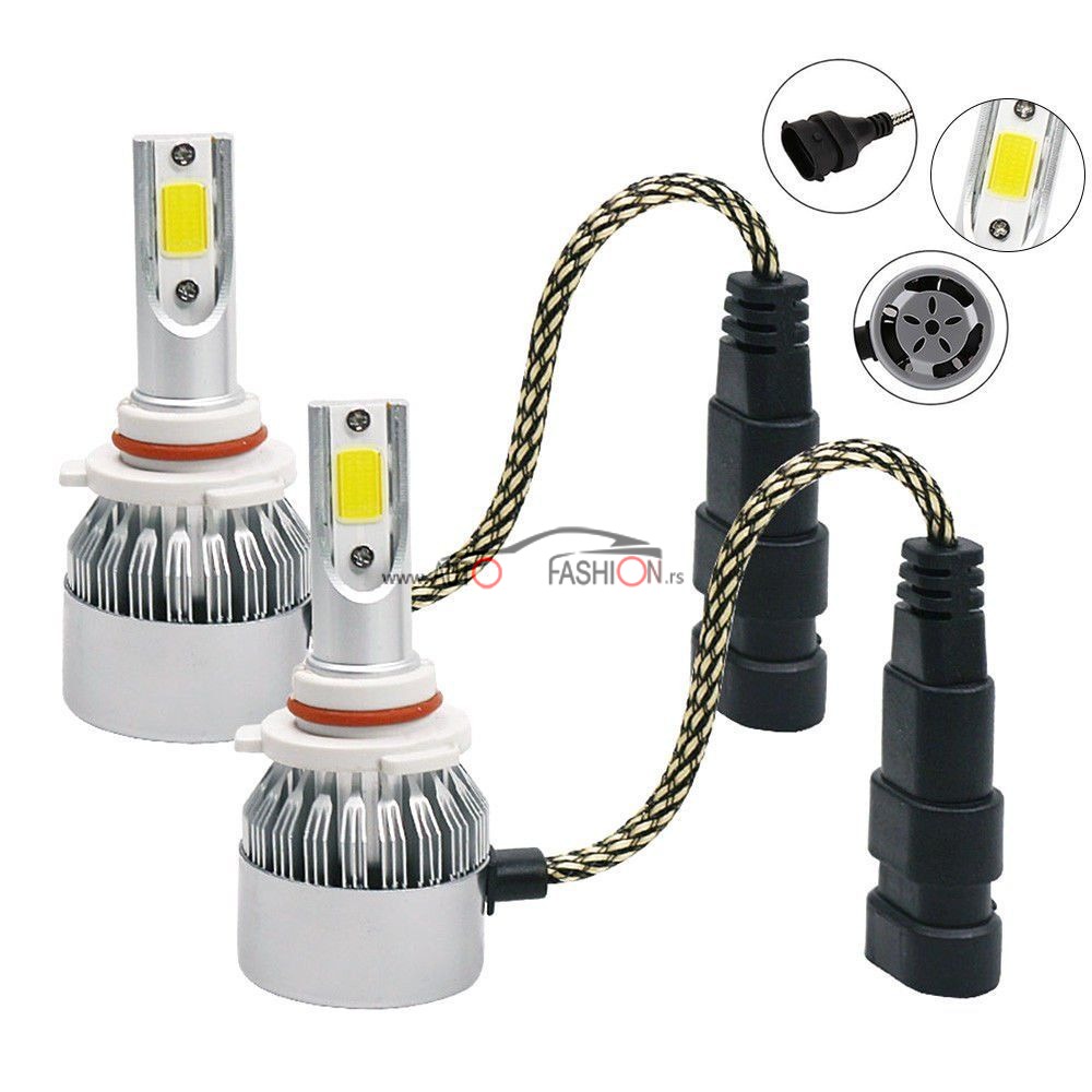 LED set HB4 9006 C6 12/24V