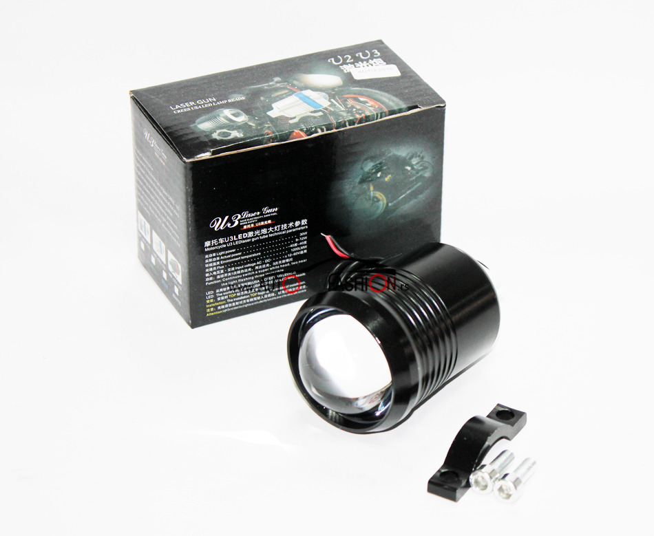 LED FAR za motor 10W belo svetlo