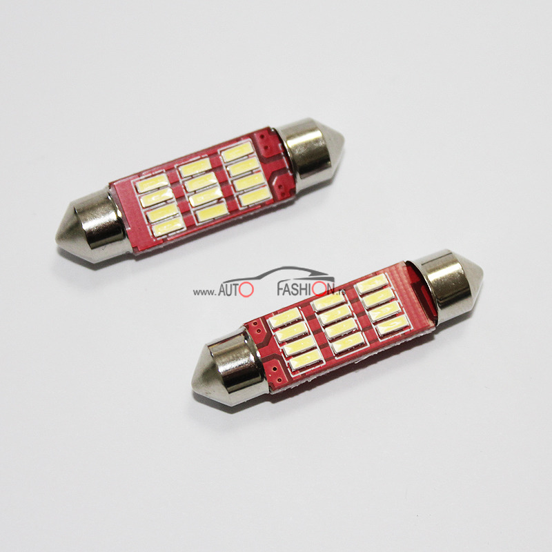 LED sijalica Festoon C10W C5W 39mm 12 smd