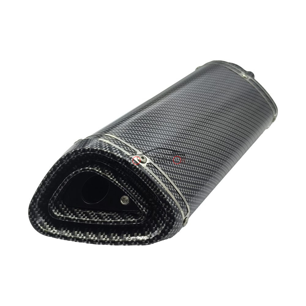 Auspuh lonac prohrom za motor KARBON 44cm