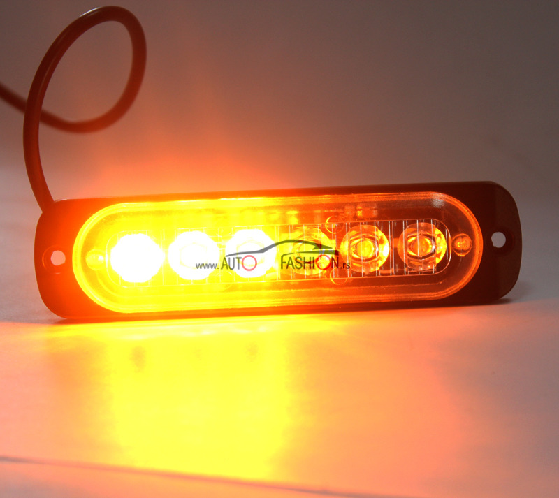 Blinkeri LED pločica – žuta 12V – PAR