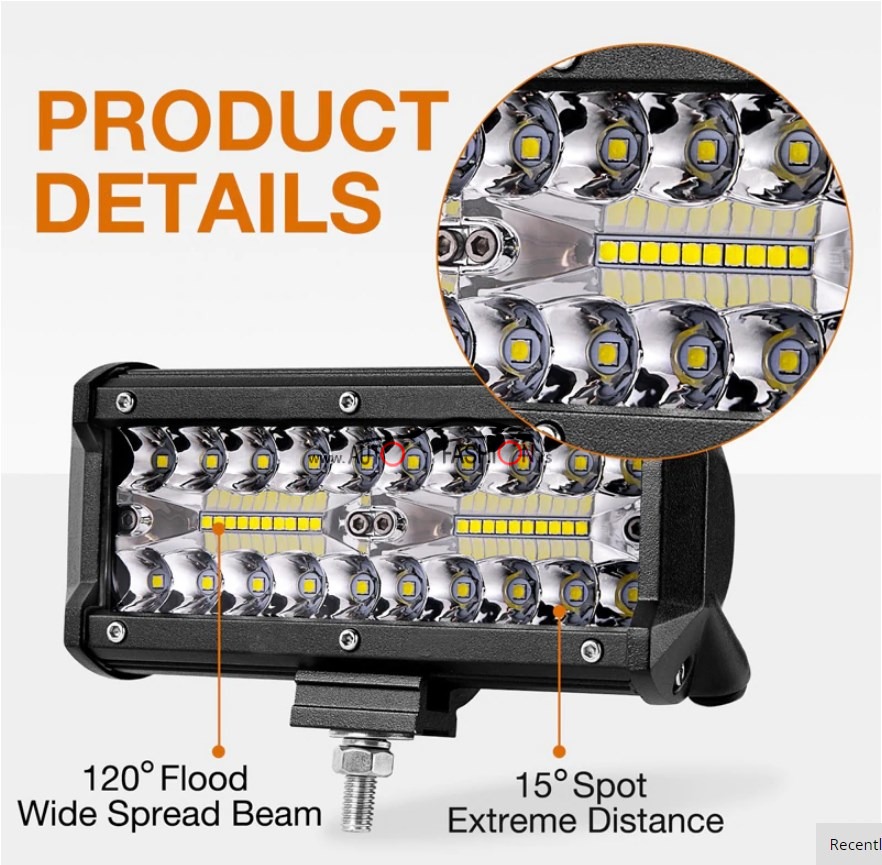 LED BAR 120W new 40 dioda 16cm