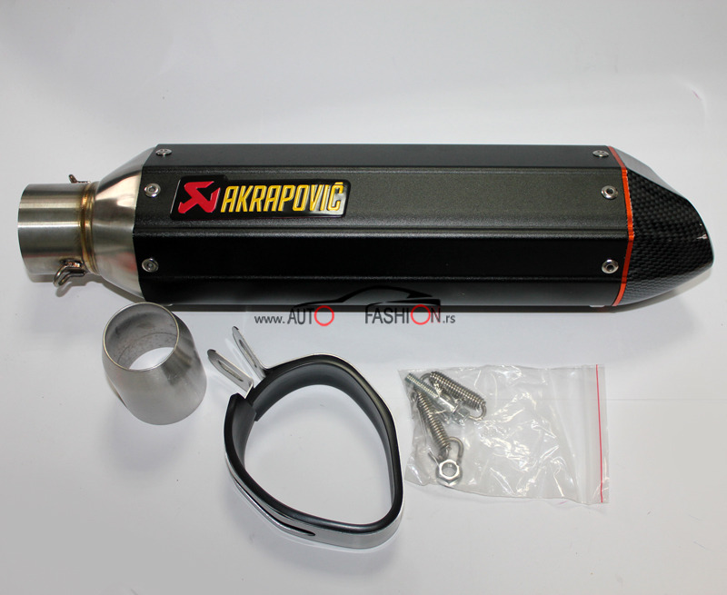 Auspuh za motor AKRAPOVIĆ karbon 41cm – REPLIKA