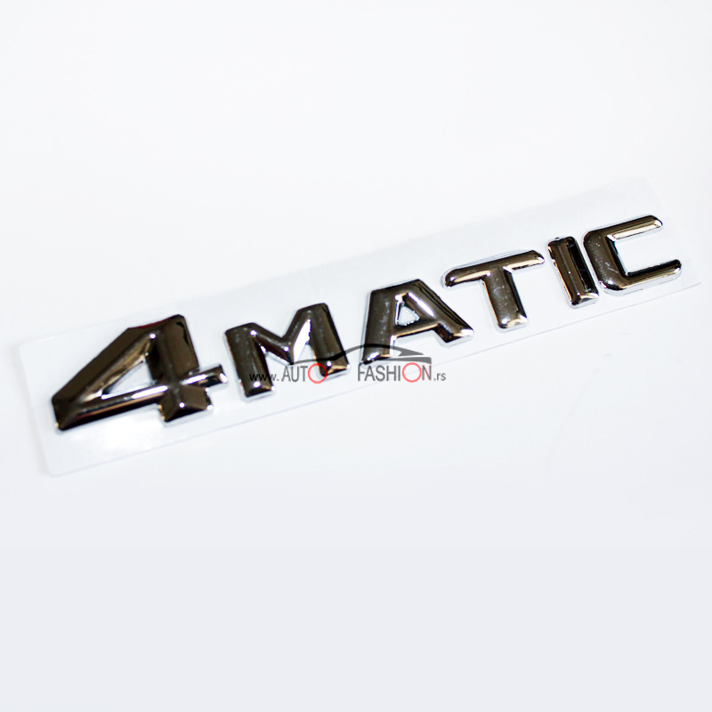 Natpis 4 MATIC 14cm