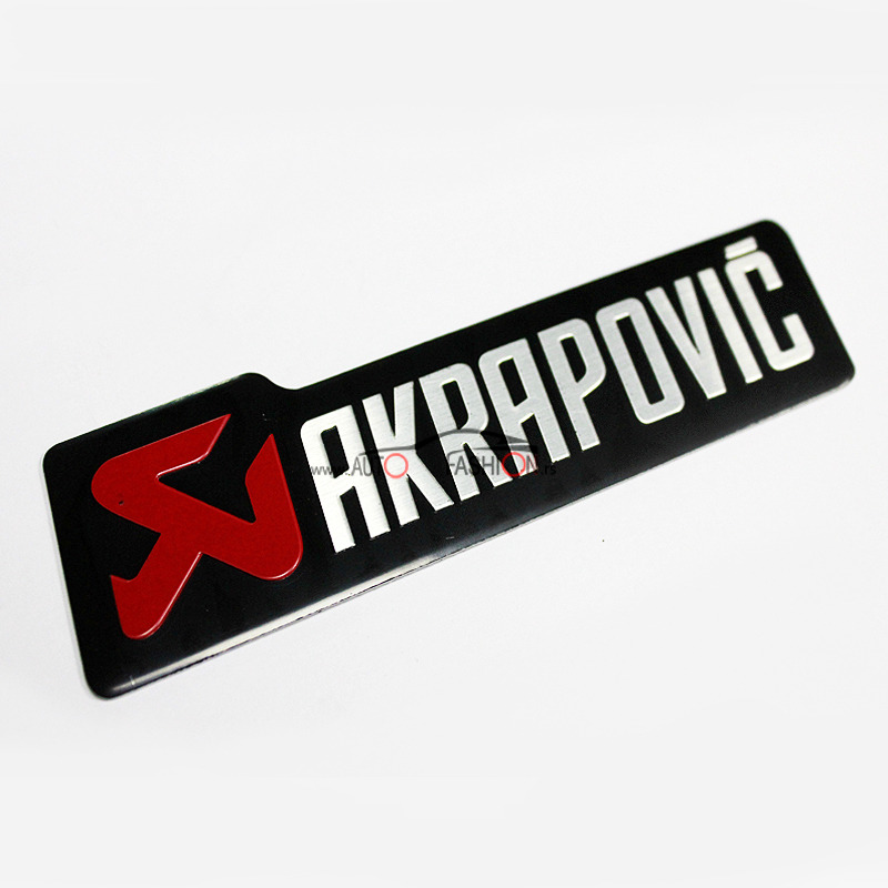 Alu stiker AKRAPOVIC