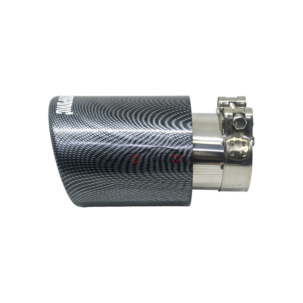 Nastavak auspuha prohrom AKRAPOVIČ karbon 60-63mm 89J
