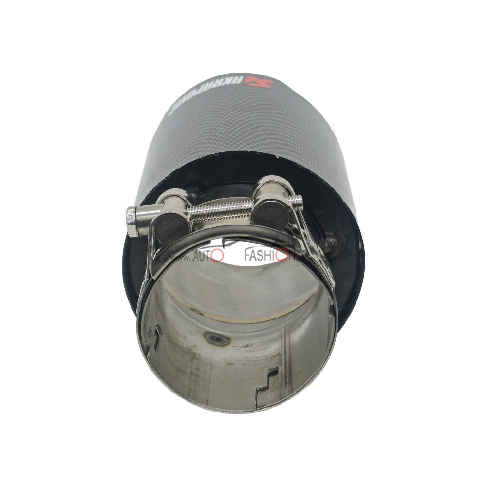 Nastavak auspuha prohrom AKRAPOVIČ karbon 60-63mm 89X