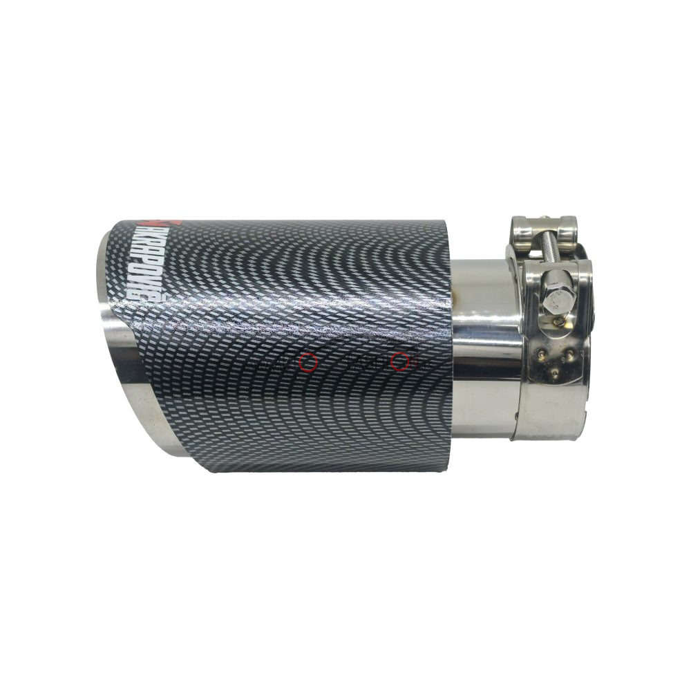 Nastavak auspuha prohrom AKRAPOVIČ karbon 60-63mm 89X