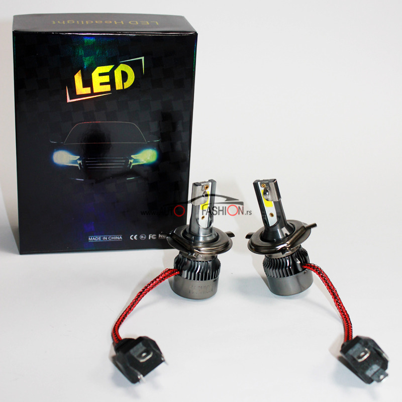 LED set H4 C6 GREY EDITION