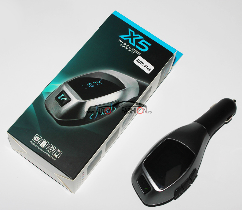 Transmiter FM MP3 X5 Bluetooth