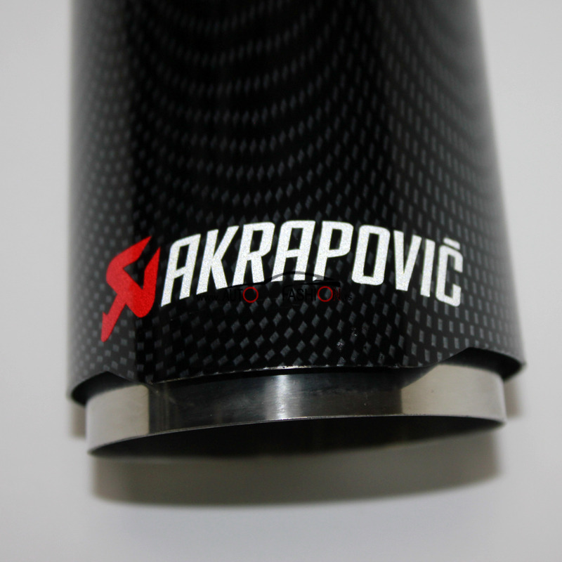 Nastavak auspuha prohrom AKRAPOVIČ karbon 60-63mm 89X