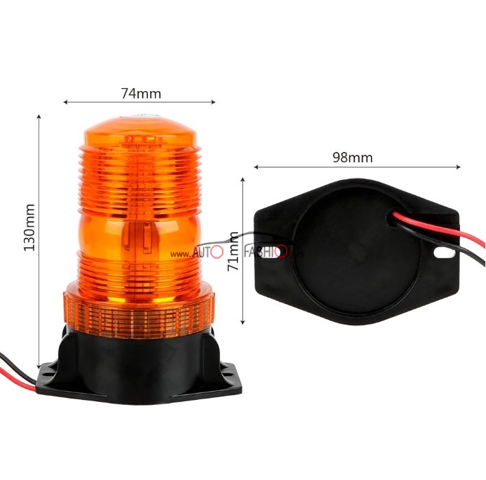 Rotacija LED na šraf 12/24V