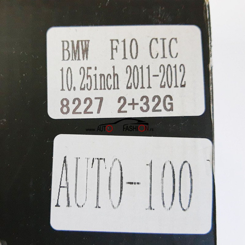 Multimedija tipska BMW F10 F11 2011-2012 10.25 inča CIC