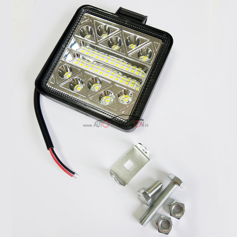 LED FAR Radni 102W 12V-24V kocka TANKI