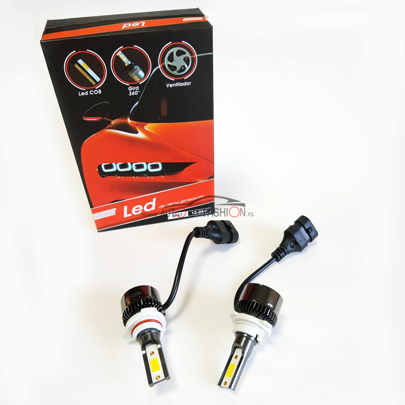 LED set 9006 C6 GREY EDITION