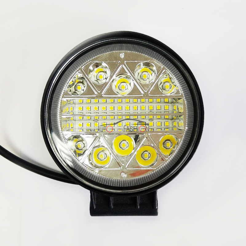 LED FAR Radni 102W 12V-24V krug DEBELI