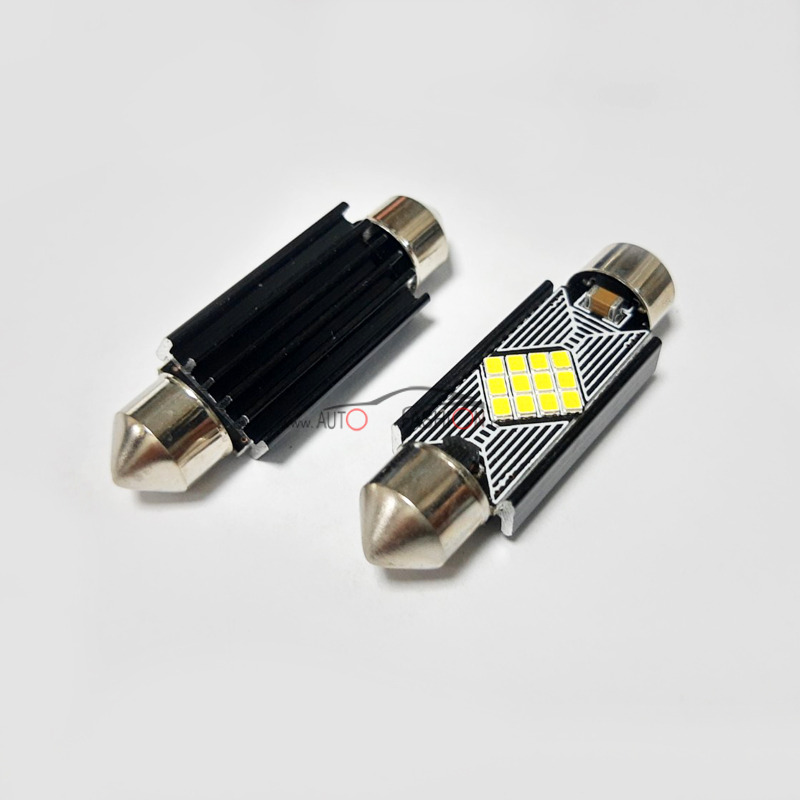 LED sijalica Festoon C10W C5W 39mm CANBUS 12 smd KARBON