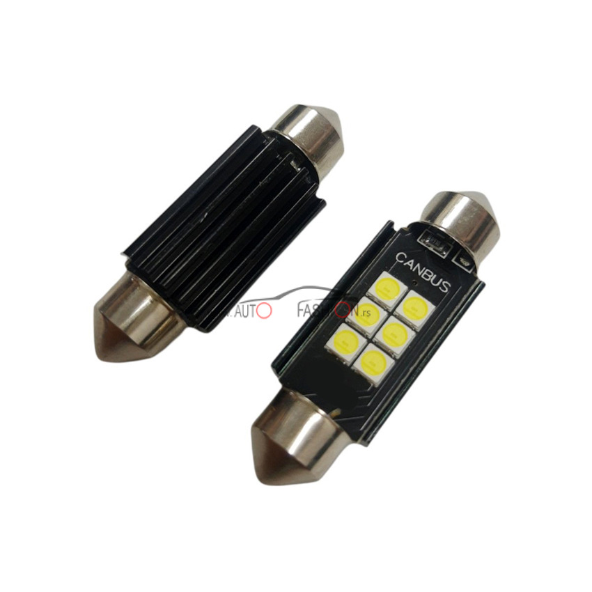 LED sijalica Festoon C10W C5W 41mm CANBUS 6 smd  PAR