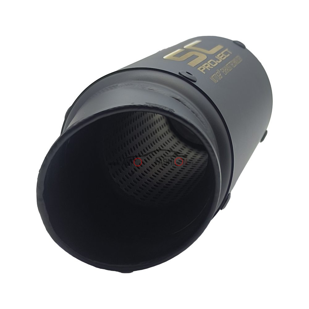 Auspuh lonac prohrom za motor SC PROJECT crni
