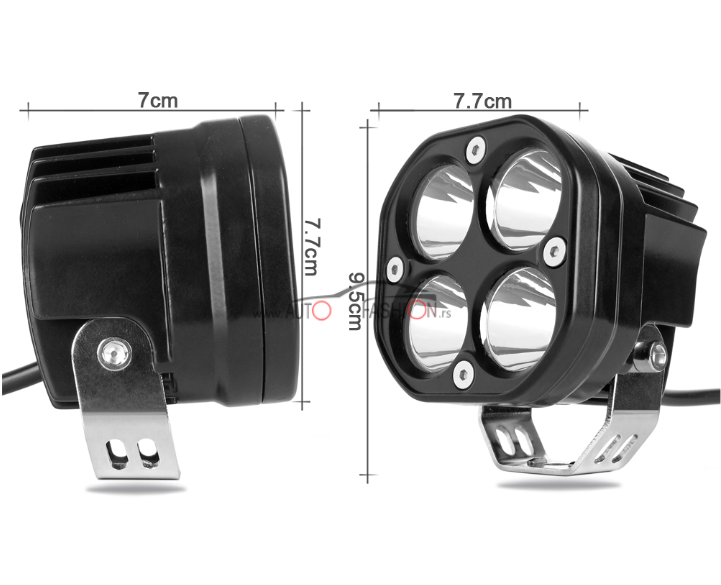 Led far led bar sa drzacem 40w