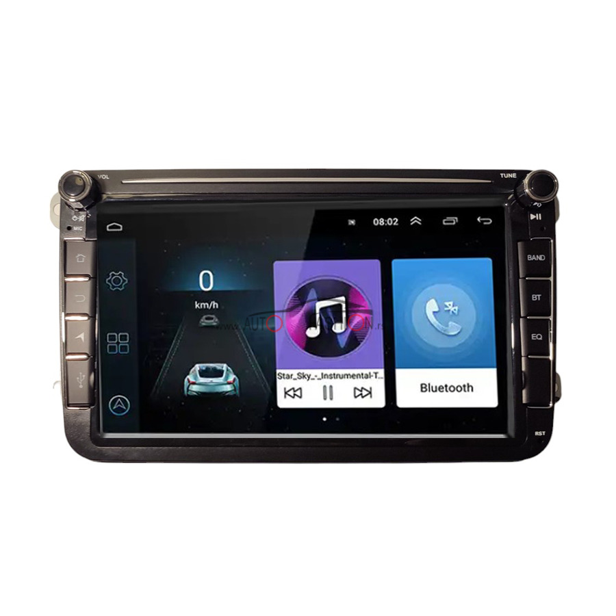 Multimedija tipska VW 2+32GB 8″ RDS