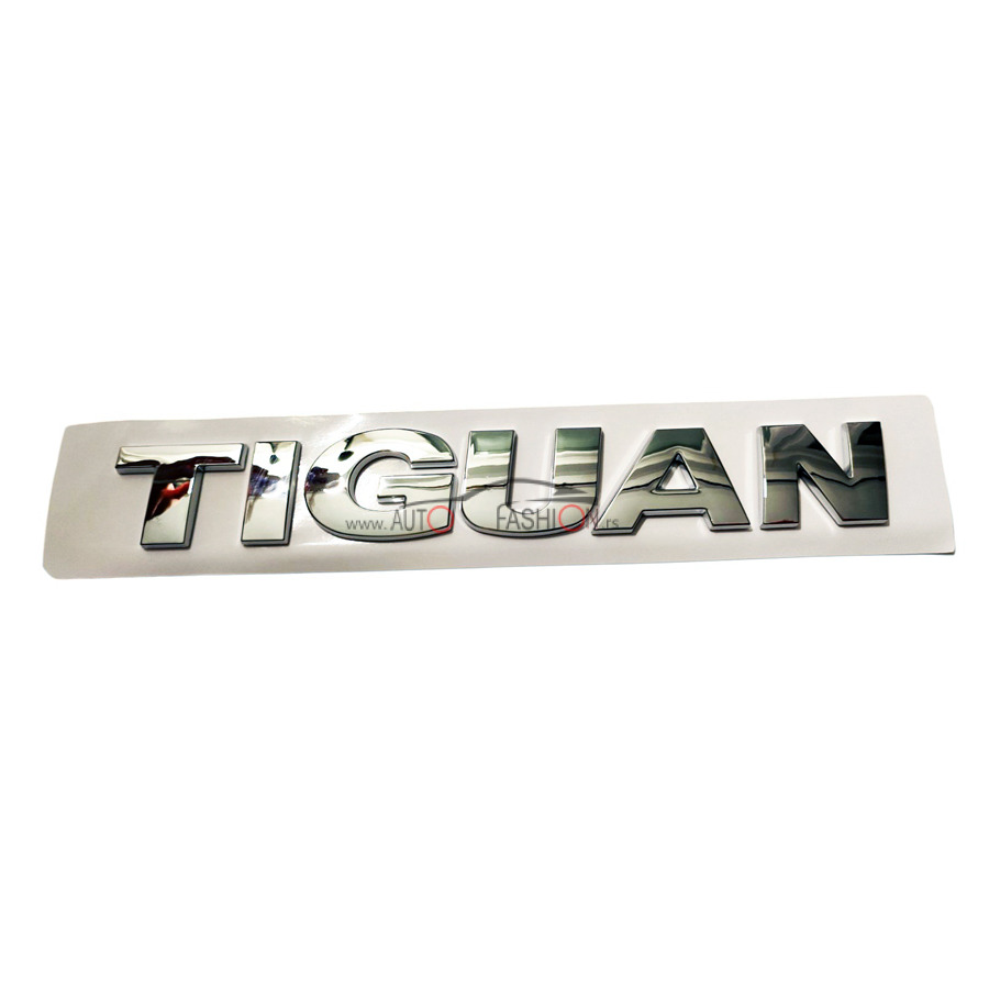 Natpis TIGUAN silver