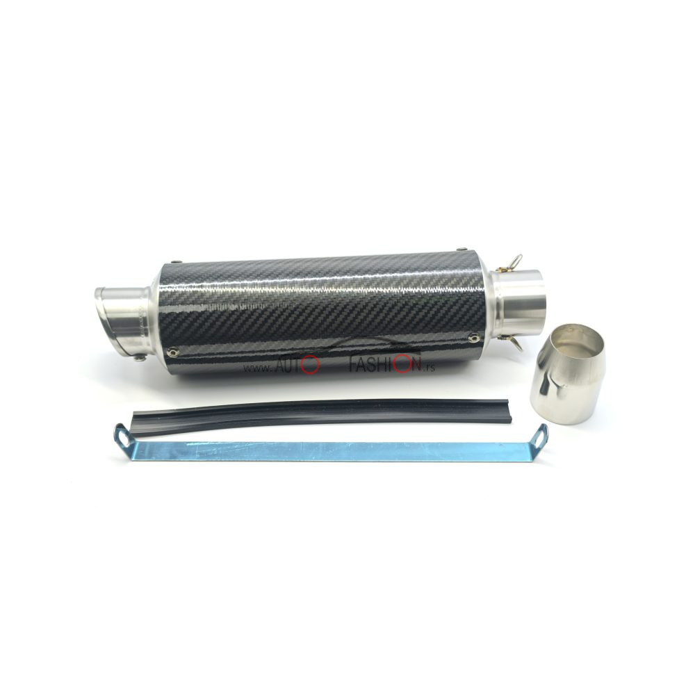 Auspuh za motor LEo Vince KARBON 38cm – replika