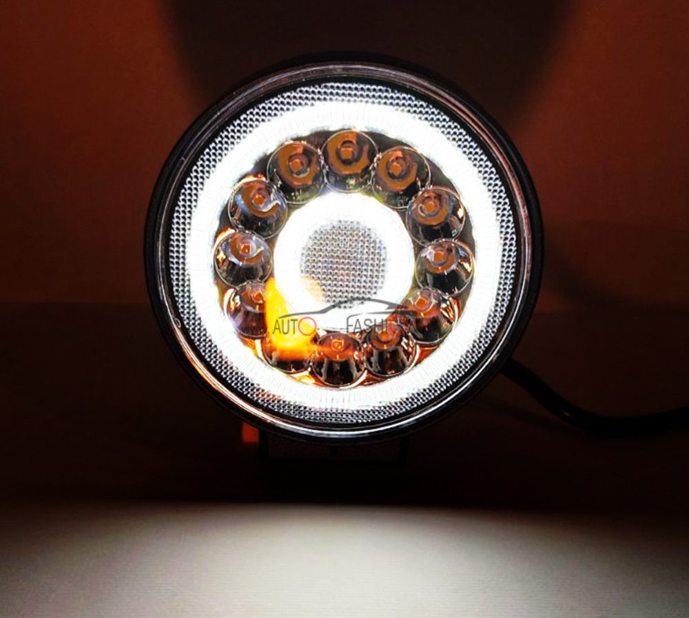 LED radni far DUGO I KRATKO 36-48W 12V-24V okrugli