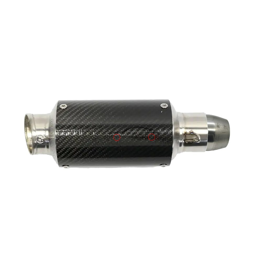 Auspuh lonac prohrom za motor SQ Karbon 24.5cm