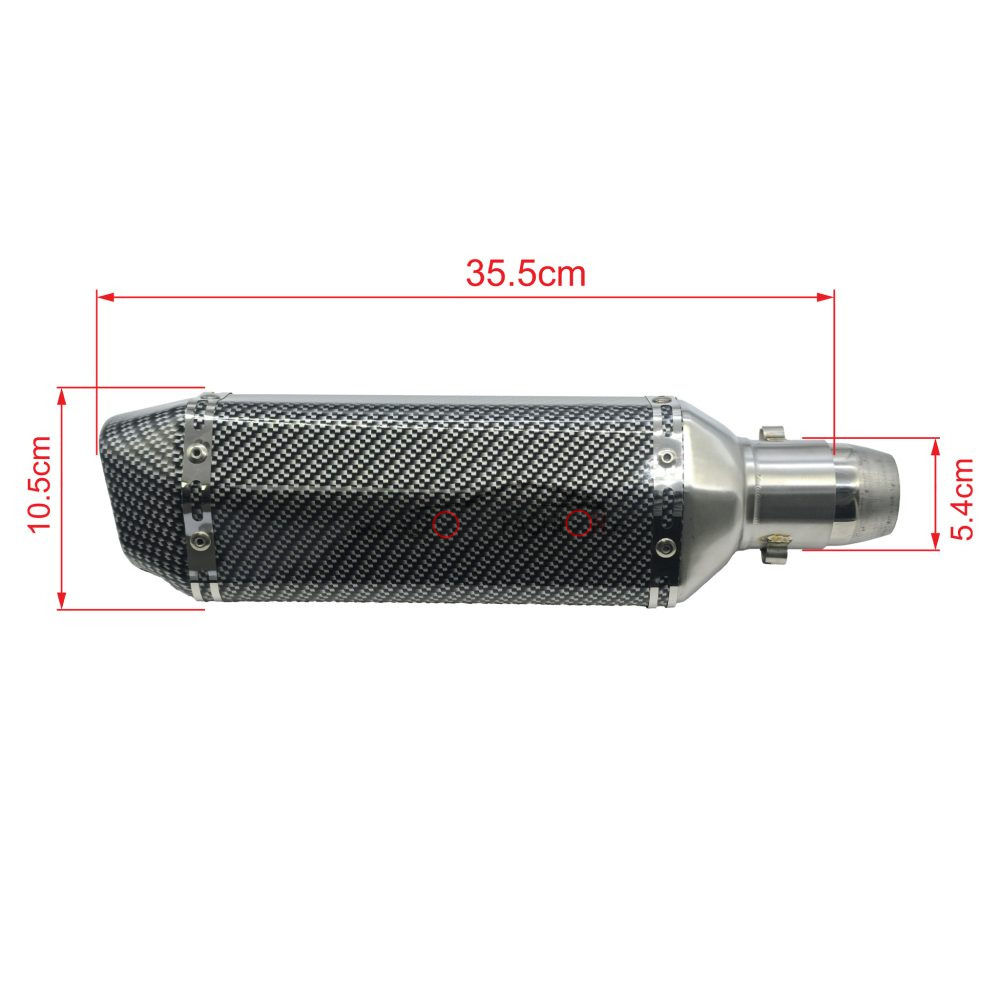 Auspuh za motor KARBON 35.5cm