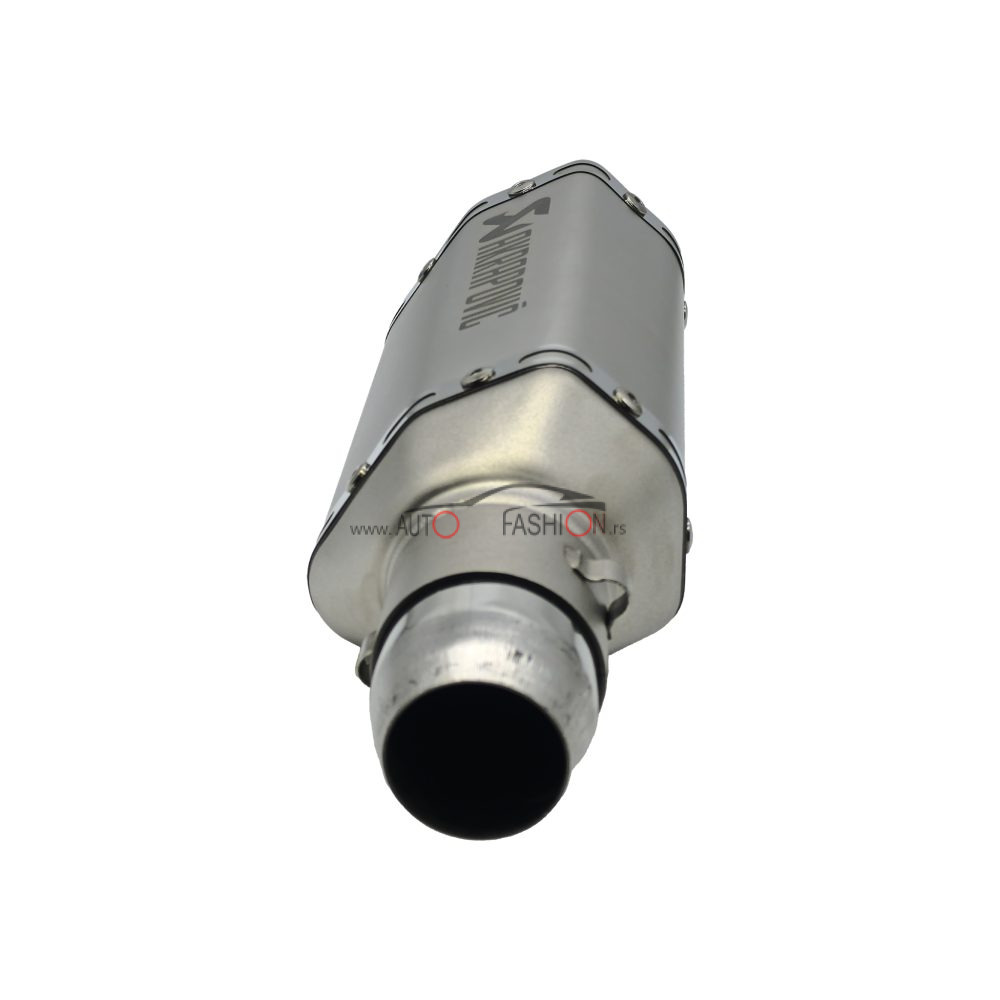 Auspuh za motor AKRAPOVIČ karbon sivi replika 30cm