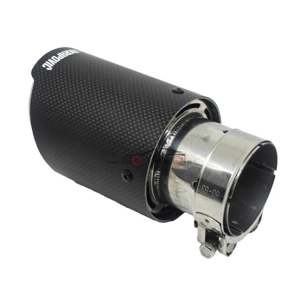 Nastavak auspuha prohrom AKRAPOVIČ KARBON Φ63mm