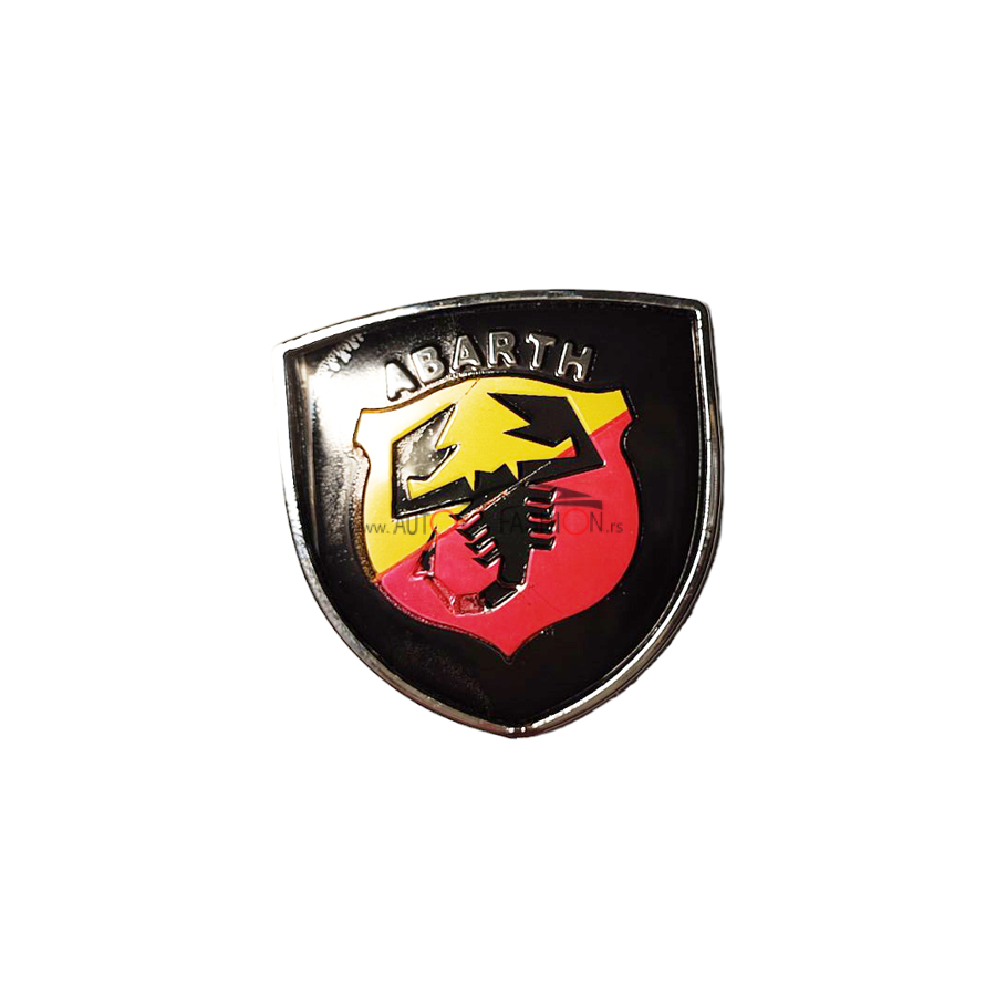 Natpis ABARTH crn