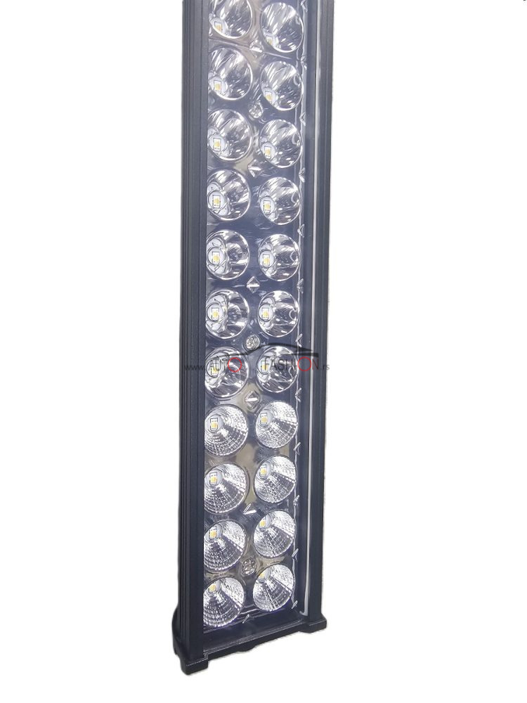 LED BAR 240W 105cm DVOBOJNI belo-žuti strob SA KABLOM