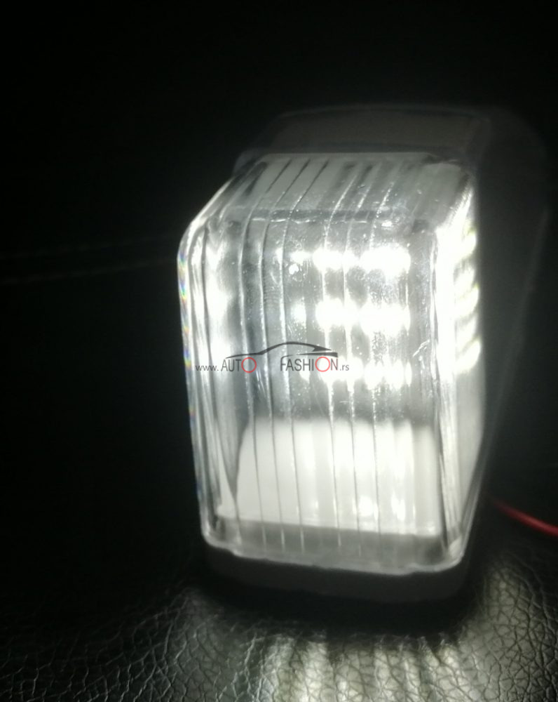 Gabarit lampa led bela za kabinu  12v-24v