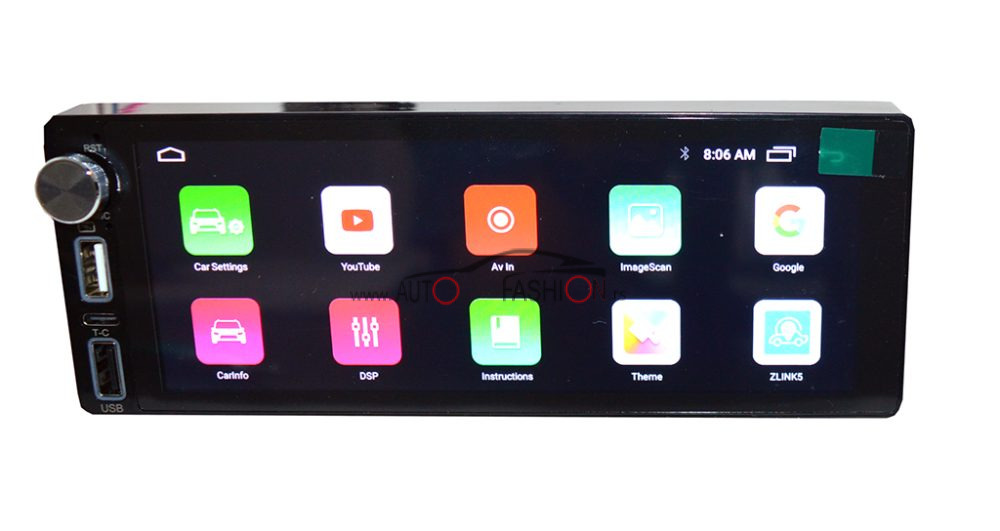 Multimedia Android 1Din 6.9″ CarPlay 4GB 32GB