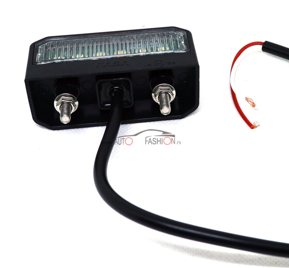 Svetlo tablice E11 LED 12-24V 6 dioda