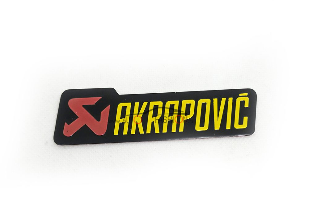 Alu Natpis Akrapovic