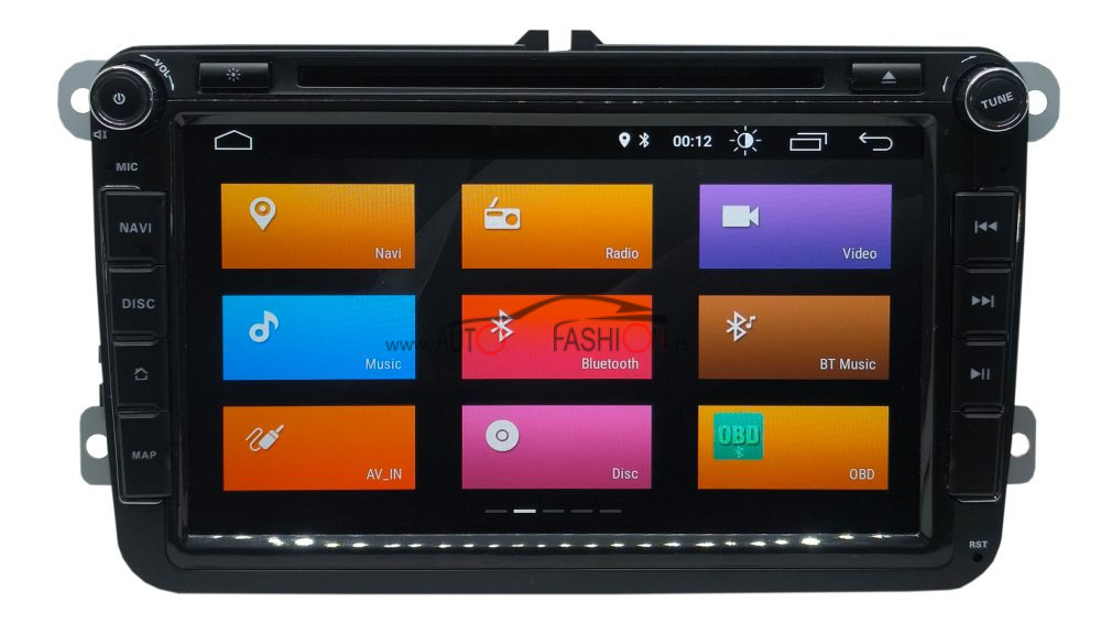 Multimedija android VW dvd CARPLAY 8 inch