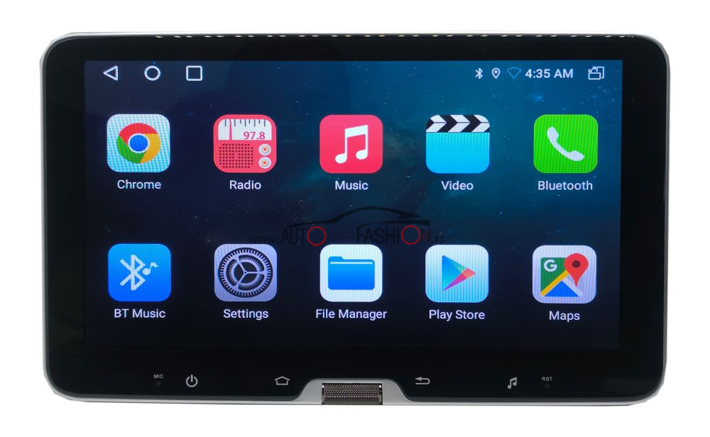 1Din 10″ QLED univerzalna Android CARPLAY multimedija